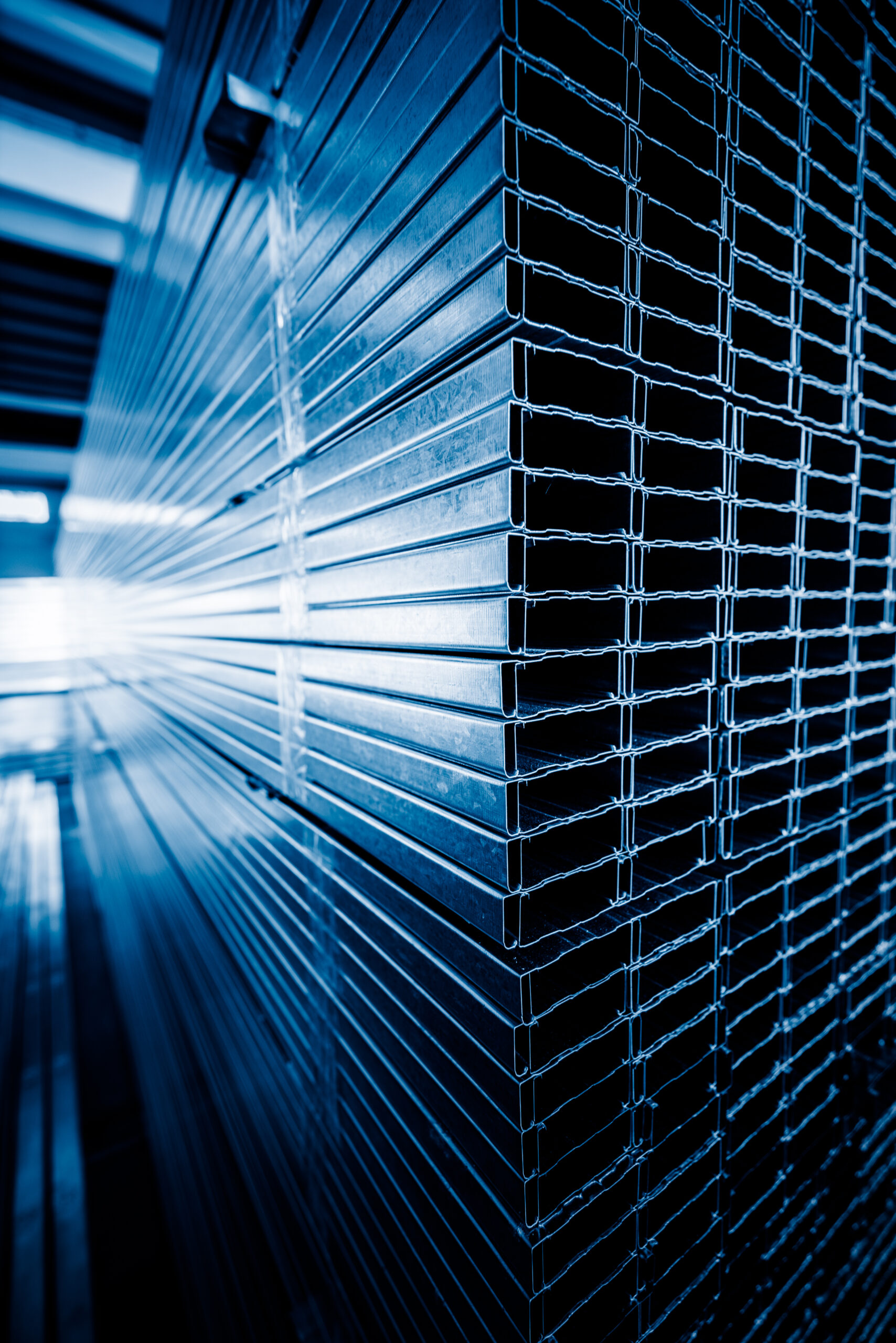 Close Up Texture Stainless Steel Scaled